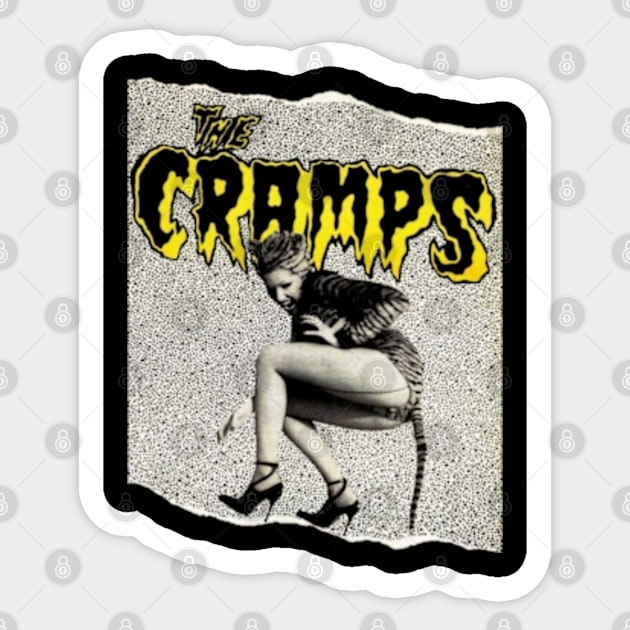 Walk Way Of Cramps Sticker by pertasaew